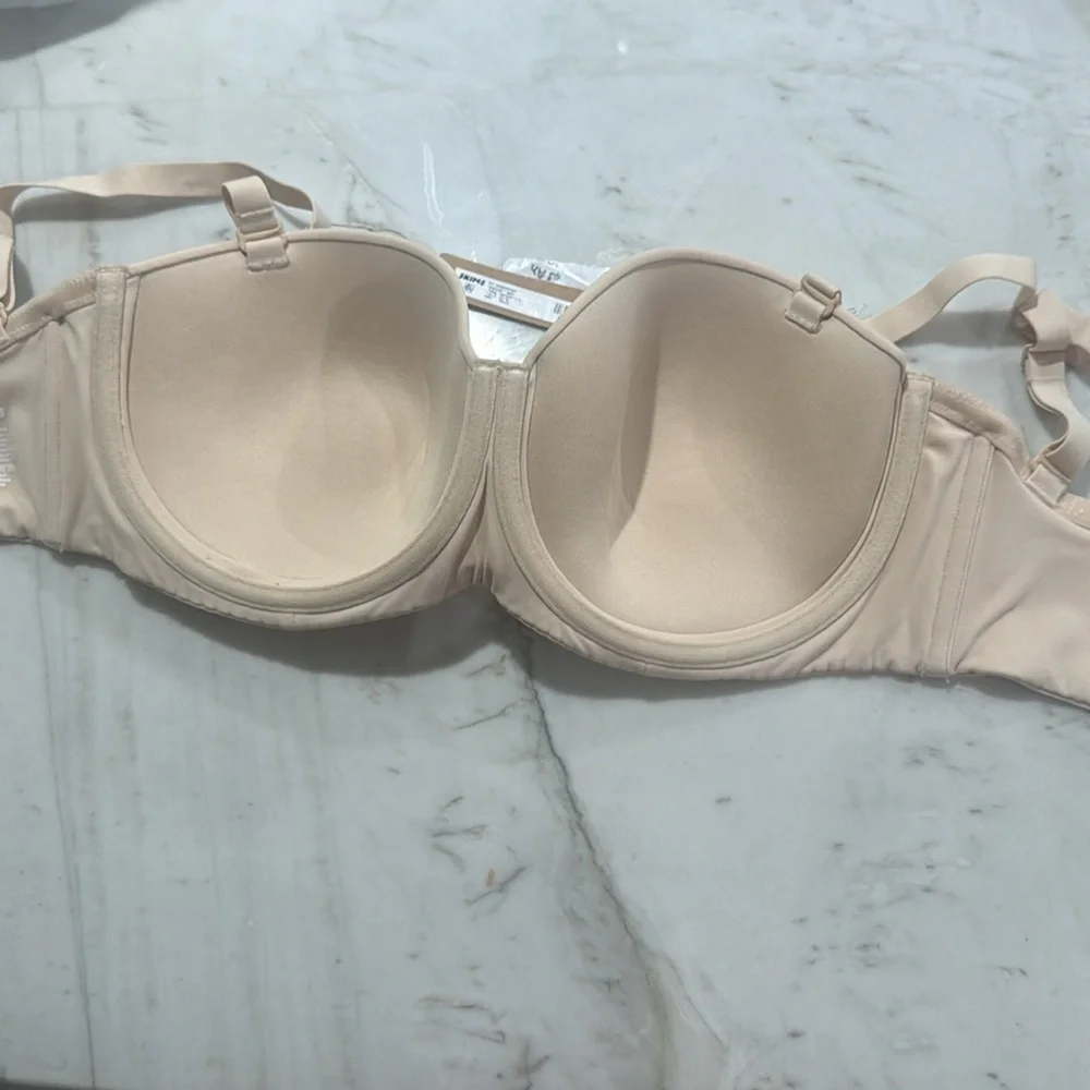 SKIMS NWT Ultimate Collection Strapless Bra - Sand 32DDD - Picture 7 of 7